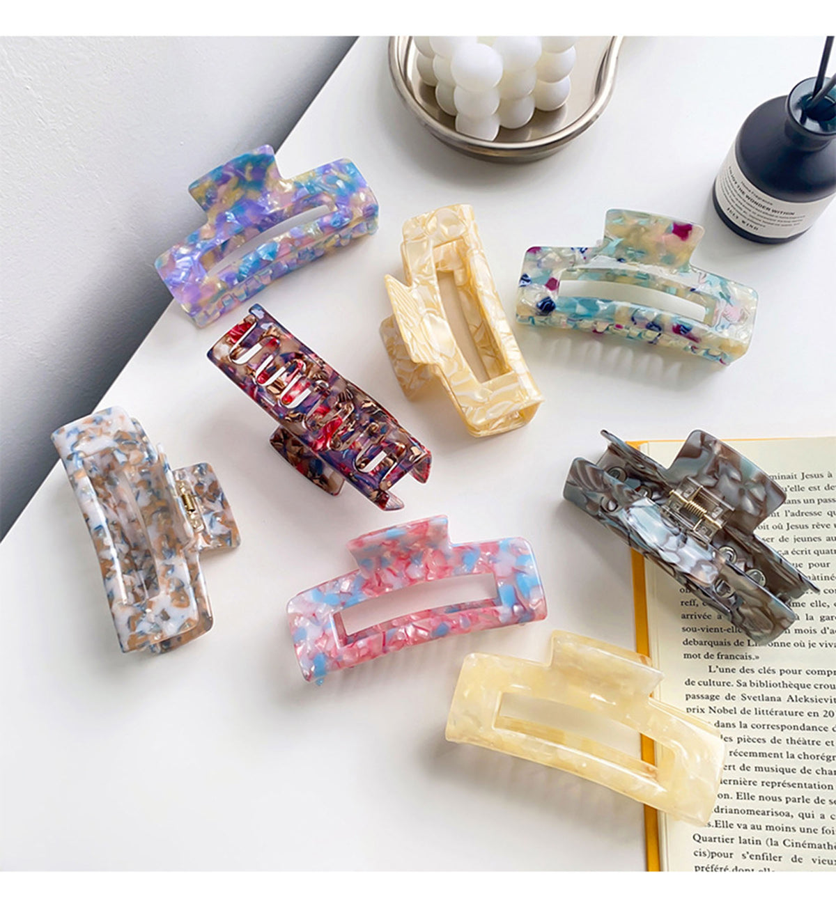 Colorfull Hair Clip ( Large )