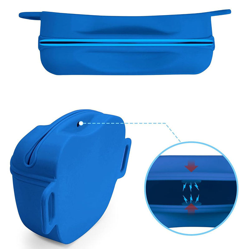Silicone Treat Bag Fanny Pack With Waist Belt for Pet Training Walking