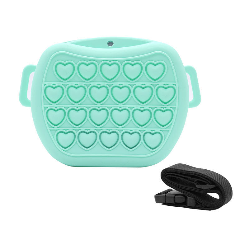 Silicone Treat Bag Fanny Pack With Waist Belt for Pet Training Walking