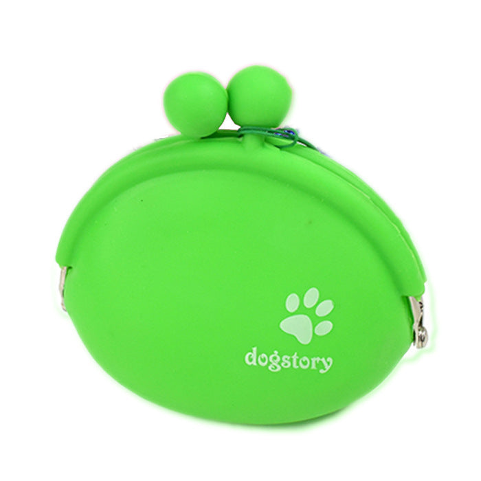 Pet Silicone Snack Bag Portable Fanny Pack With Buckle