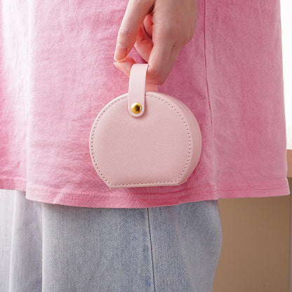 PU Handheld Bag Jewelry Mini Portable Cute Box Necklace Box Ring Box Earring Box Jewelry Storage Box
