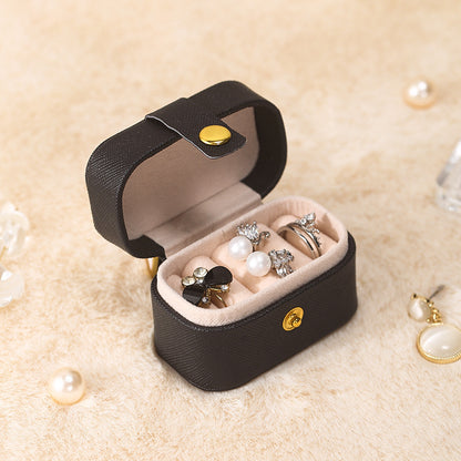 Tiny PU Portable Ring Case