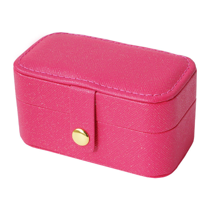 PU Portable 4 Ring Case