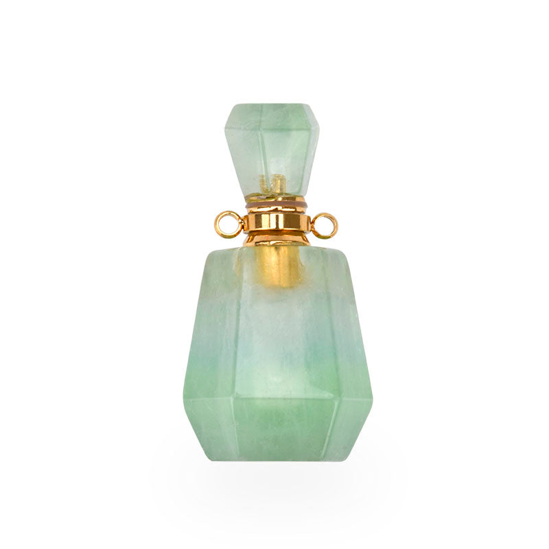 Fan Shape Jade Essential Oil Bottle