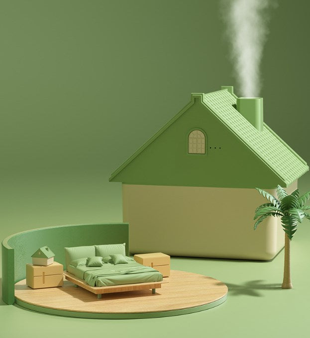 1000ml House Shape Cool Mist Humidifier