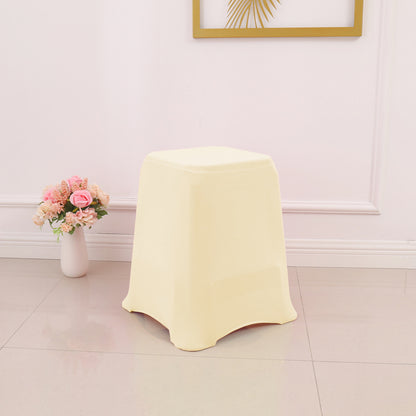 Thickened Spandex Square Stool Cover