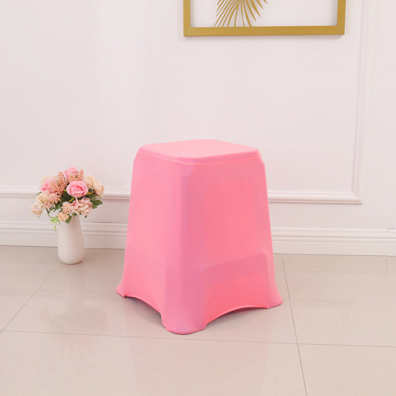 Thickened Spandex Square Stool Cover
