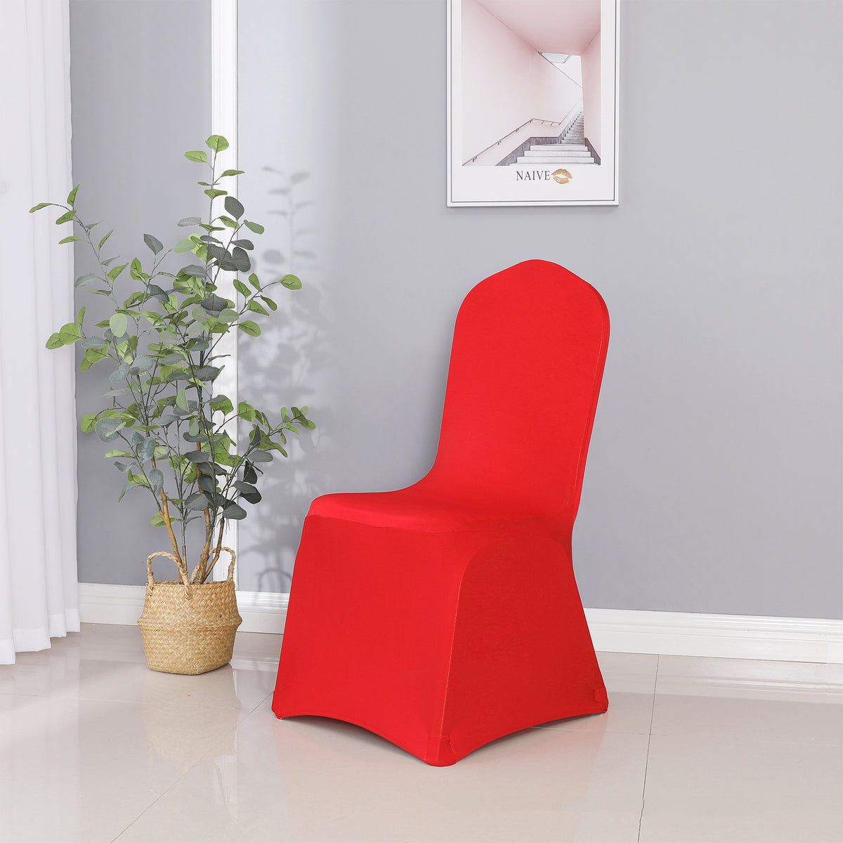 Thickened Spandex Hotel Chair Cover