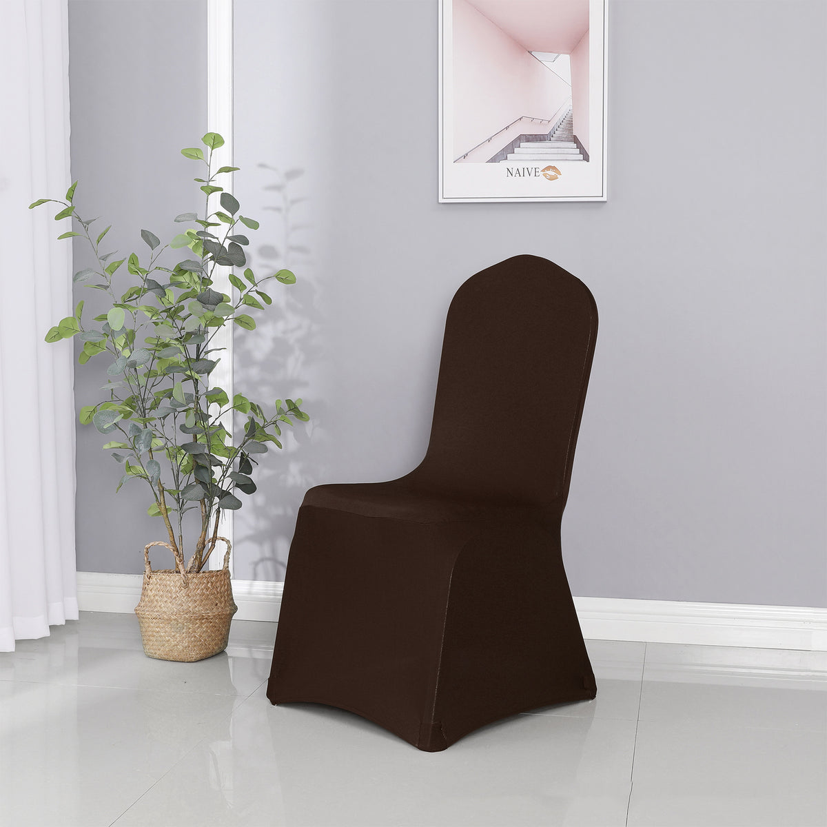Thickened Spandex Hotel Chair Cover