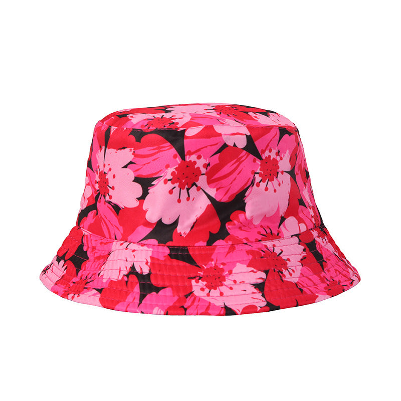 #39 Geometric Tie-dye Pattern Basin Cap Bucket Hat