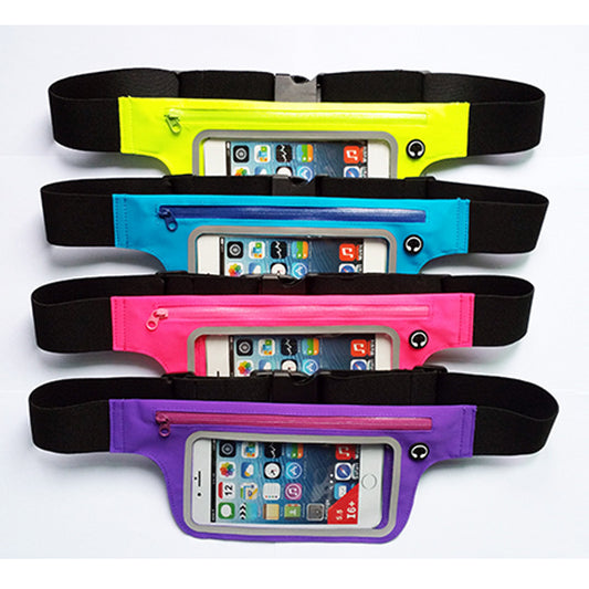 Transparent Touch Screen Ultra-Thin Phone Waist Bag Fanny Pack