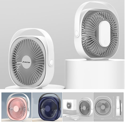 Desk Fan Battery Operated Rechargeable 4000 mAh