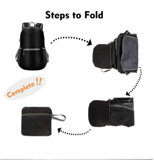 Hiking Daypack,Water Resistant Lightweight Packable Backpack for Travel Camping
