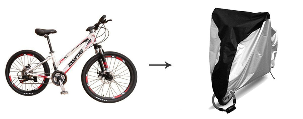#L Outdoor Waterproof Bicycle Cover (210D)