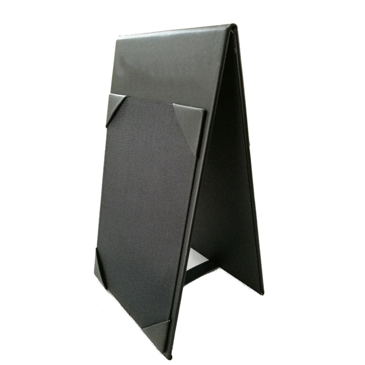 4.5" x 8" Table Tents PU Leather Double-Sided Menu Holders