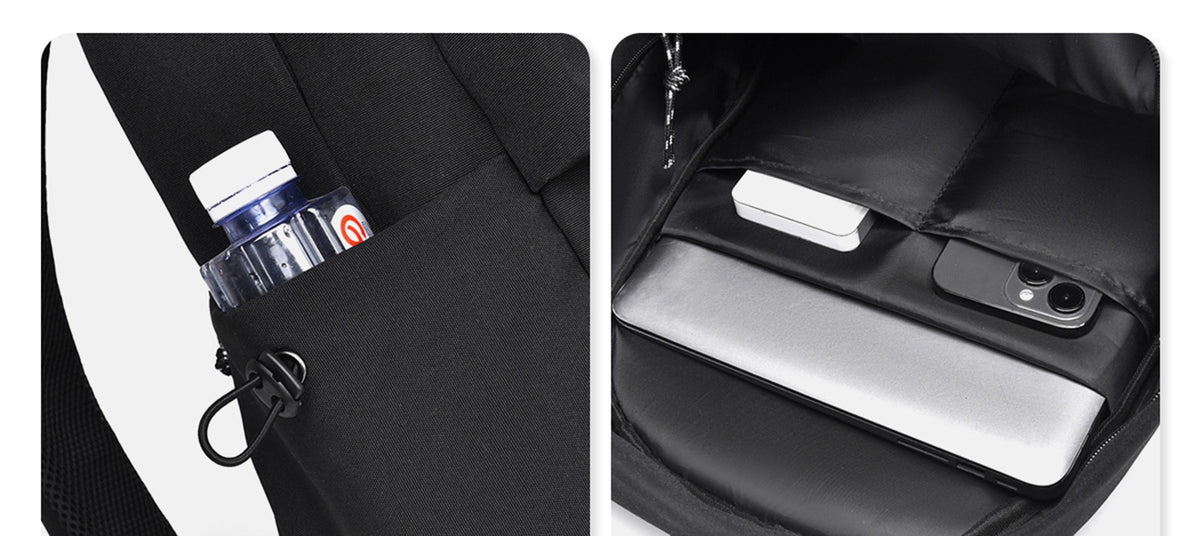 Student Backpacks Couple's Fashionable Lightweight Travel Bags