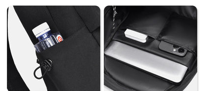 Student Backpacks Couple's Fashionable Lightweight Travel Bags