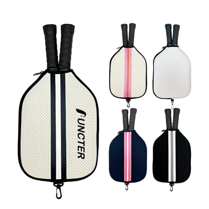 Striped Printing Pickleball Paddle Racket Bag Protective Cover