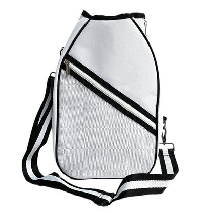 Crossbody Zipper Soldier Pickleball Racket Protection Bag