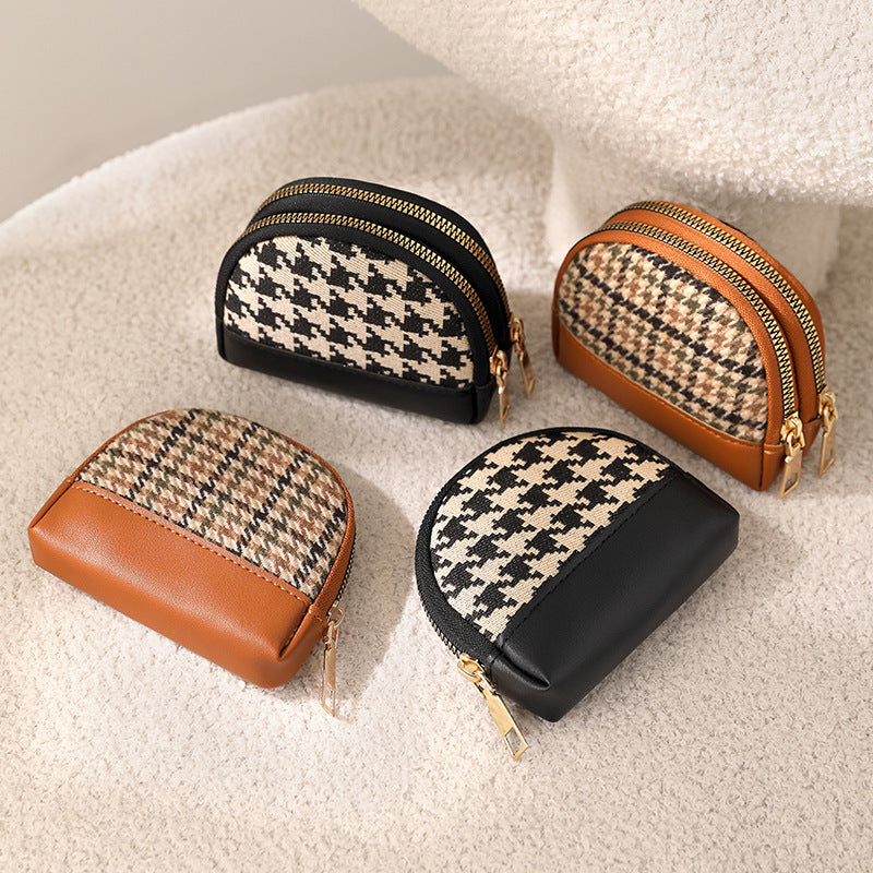 Women's PU Leather Zipper Coin Purse