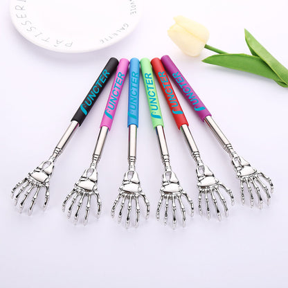 Massage Scratching Portable Extendable Stainless Steel Back Scratcher Telescoping