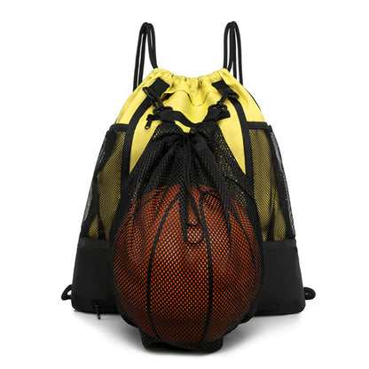 Foldable Drawstring Football Volleyball Multi-functional Backpack Sports Bag
