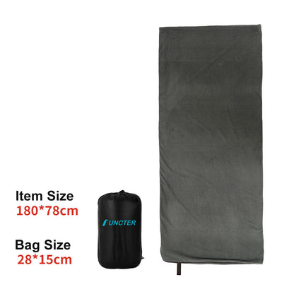 Ultra Lightweight Four Season Double Side Fleece Sleeping Bag