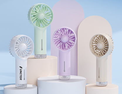 Portable Mini Handheld Fan With Rechargeable Battery
