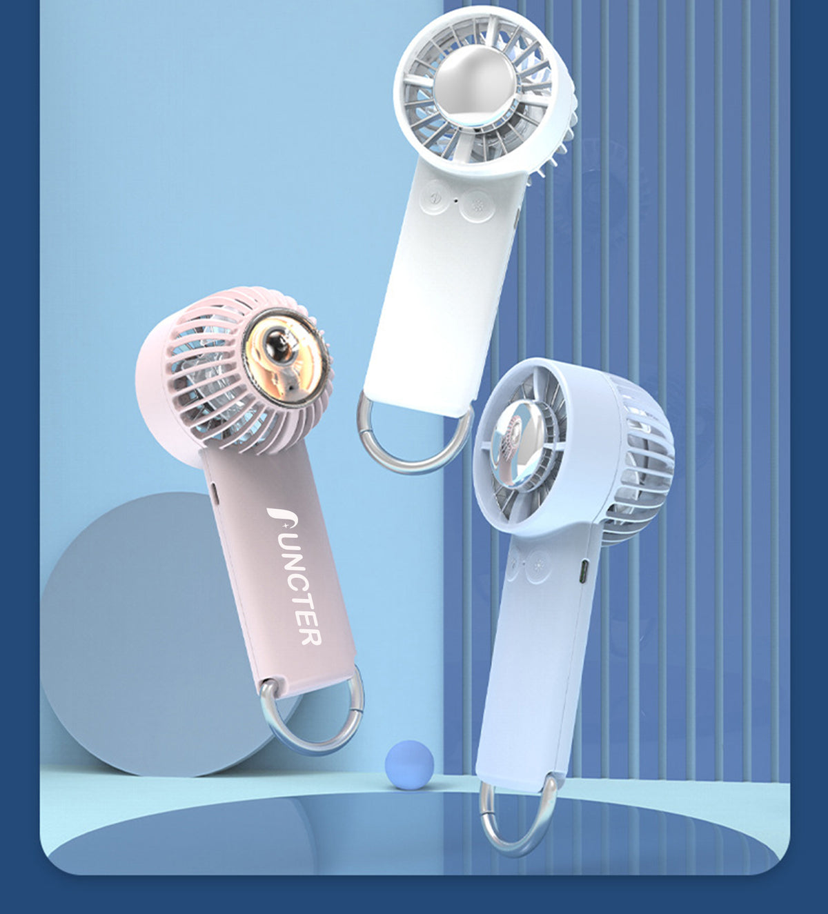 Portable Refrigeration Cooling Fan With Clip