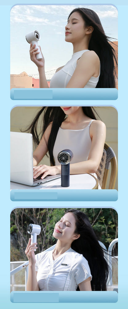 Portable Handheld Fan Battery Rechargeable Fan
