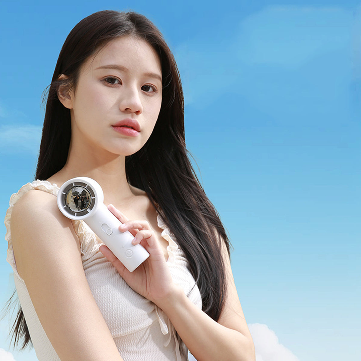Portable Handheld Fan Battery Rechargeable Fan