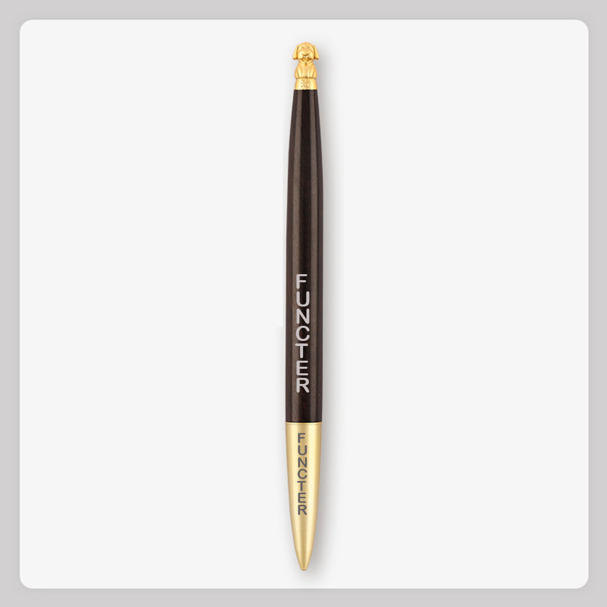 Brass Dog(Xu) Black Sandalwood Ballpoint Pen Business Pen