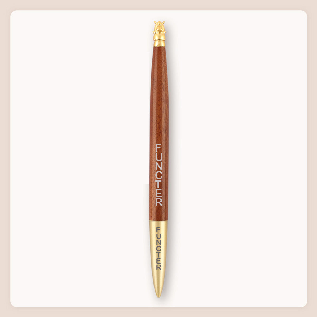 Brass Horse(Wu) Rosewood Ballpoint Pen Business Pen Zodiac Pen