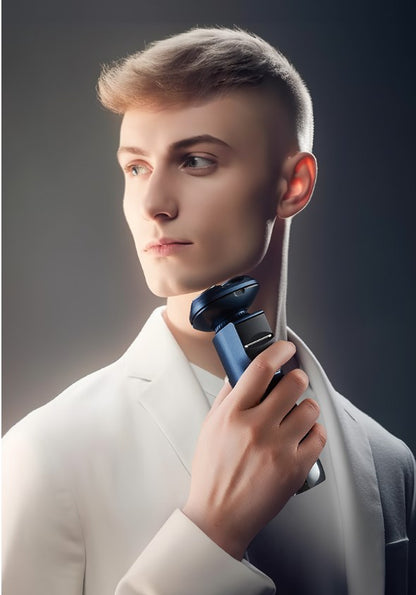 Electric Razor For Men, Rechargeable Electric Shaver, Waterproof Wet Dry Cordless Razor, Adjustable