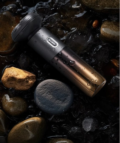 Electric Razor For Men, Rechargeable Electric Shaver, Waterproof Wet Dry Cordless Razor, Adjustable