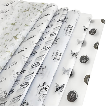 Full Custom Gift Floral Wrapping Paper 21 x 31"