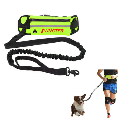 Nylon Running Belt w/Dog Leash