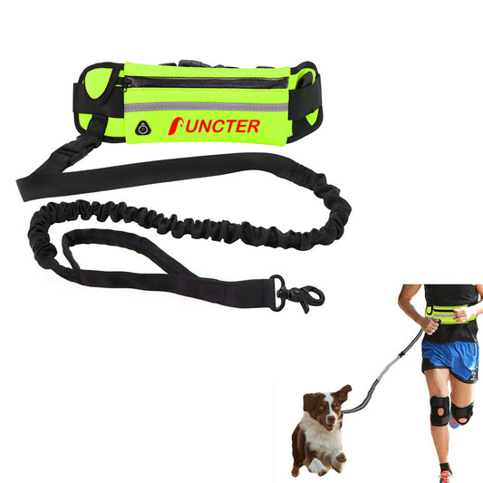 Nylon Running Belt w/Dog Leash