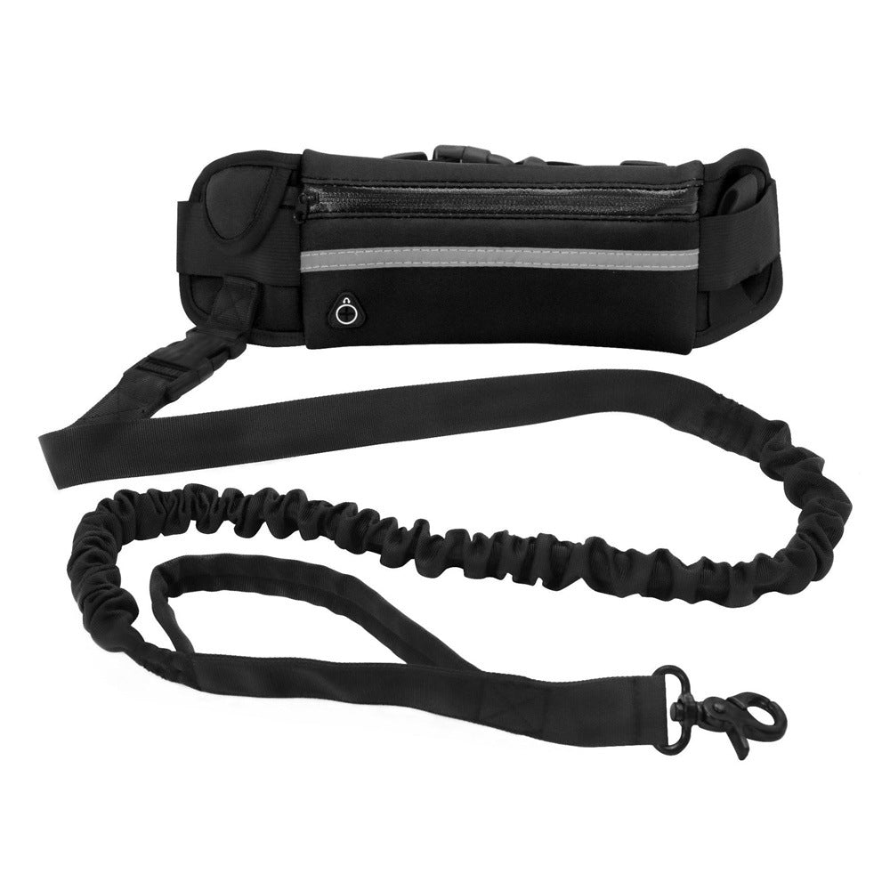 Nylon Running Belt w/Dog Leash