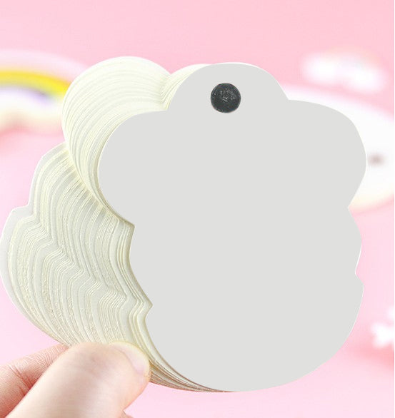 50 Sheets Flower Shape Mini Notes