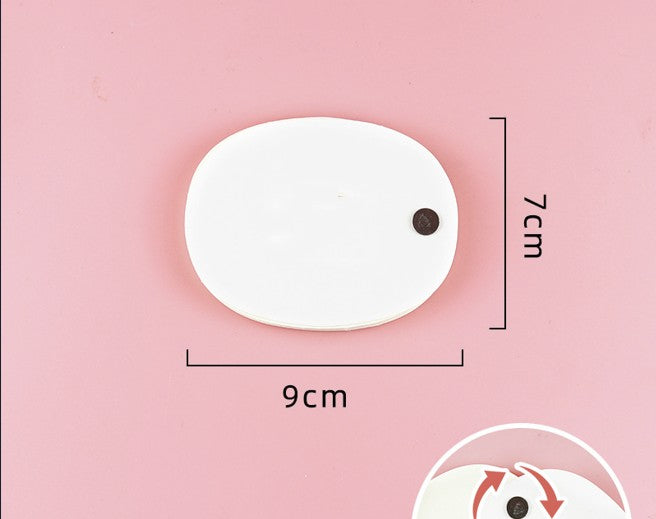 Smiley Face Shape Portable Compact Memo Pad