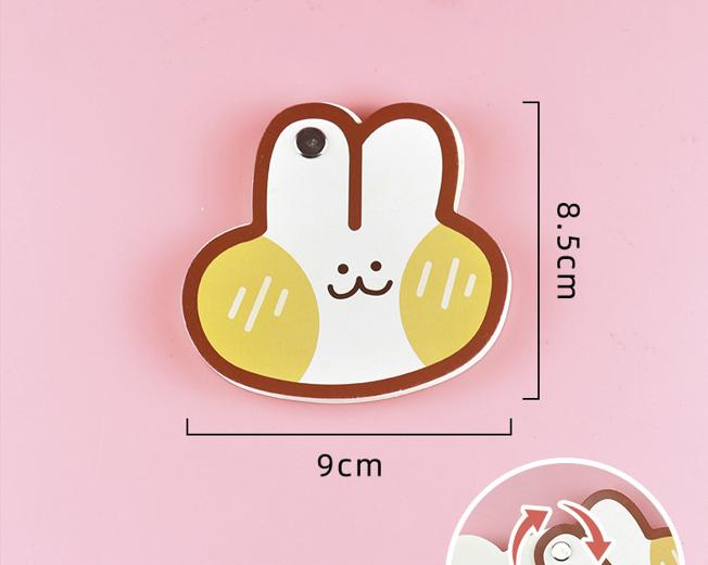 Cute Rabbit Shape Portable Reminder Note