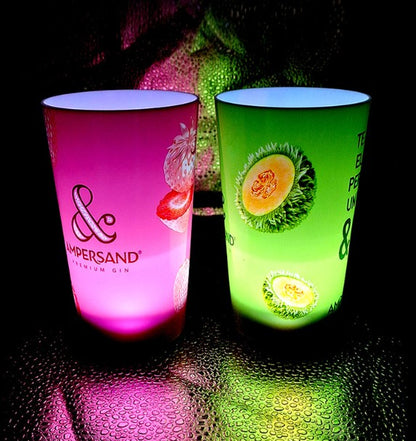 16Oz. Glowing Party Cups For Indoor Outdoor Party Event House Parties Birthdays Weddings