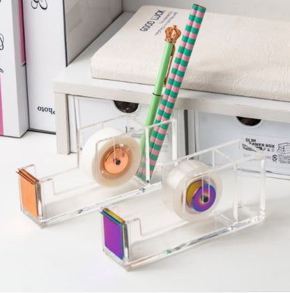 Desktop Tape Dispenser W/ Pen Holder