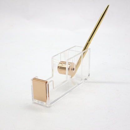 Desktop Tape Dispenser W/ Pen Holder