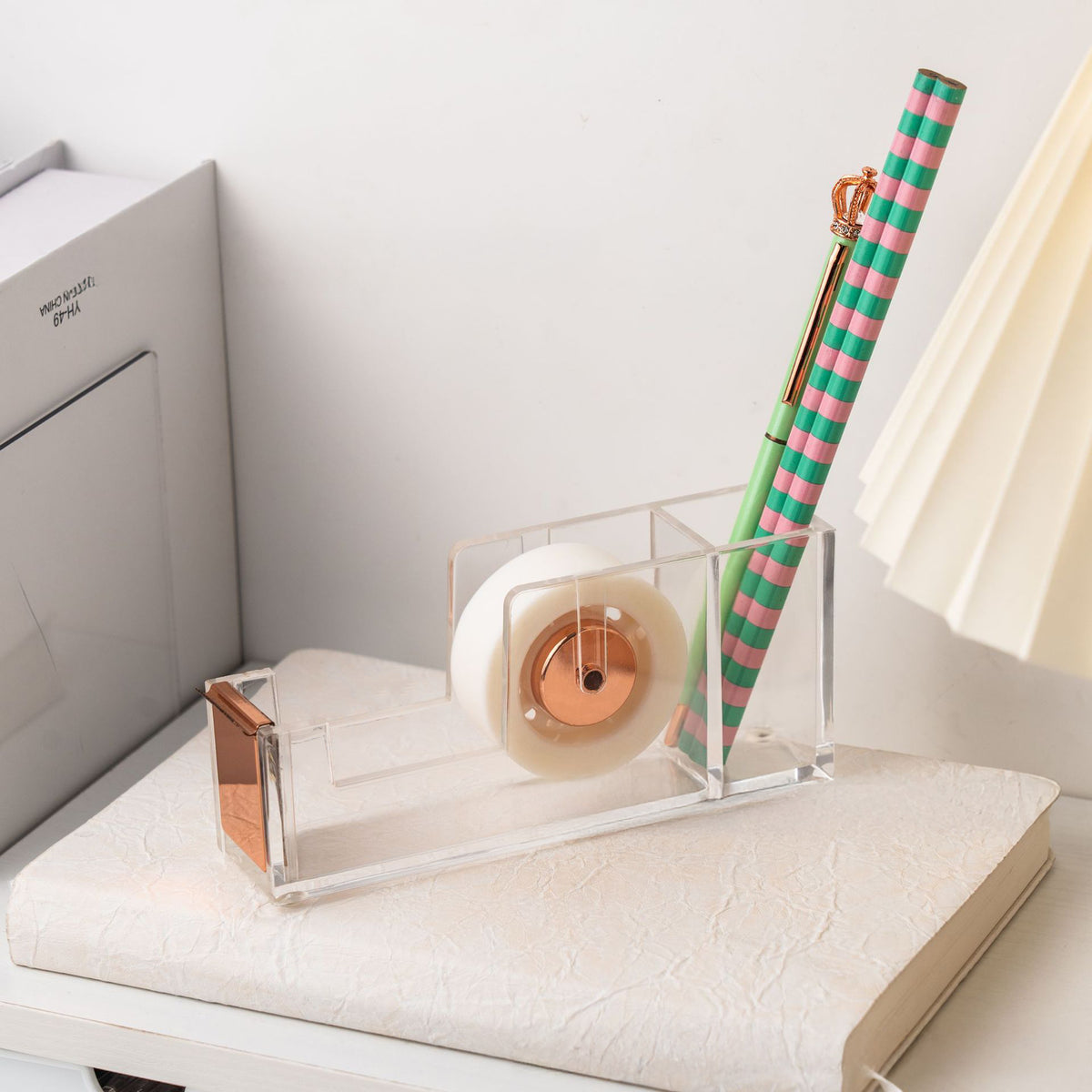 Desktop Tape Dispenser W/ Pen Holder