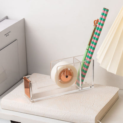 Desktop Tape Dispenser W/ Pen Holder