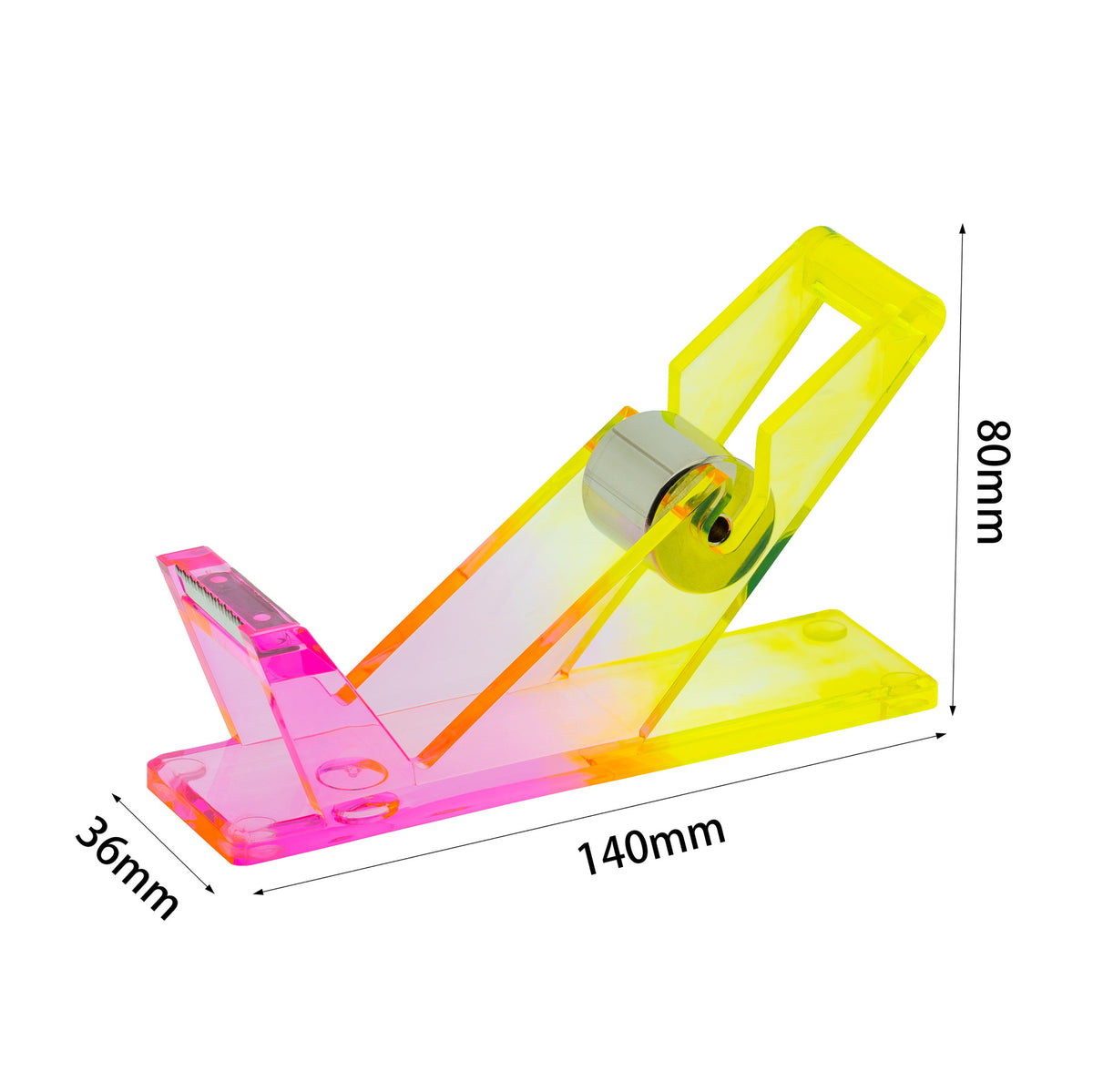 Stationery With Mixed Color Airplane Shaped Desktop Tape Dispenser
