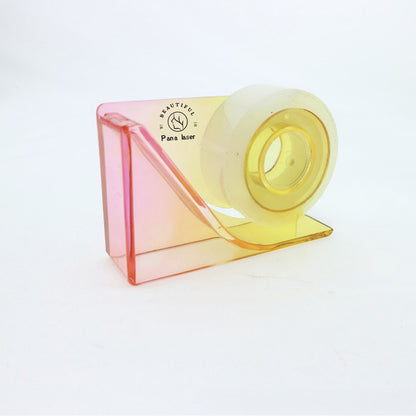 Stationery Transparent Desktop Tape Dispenser