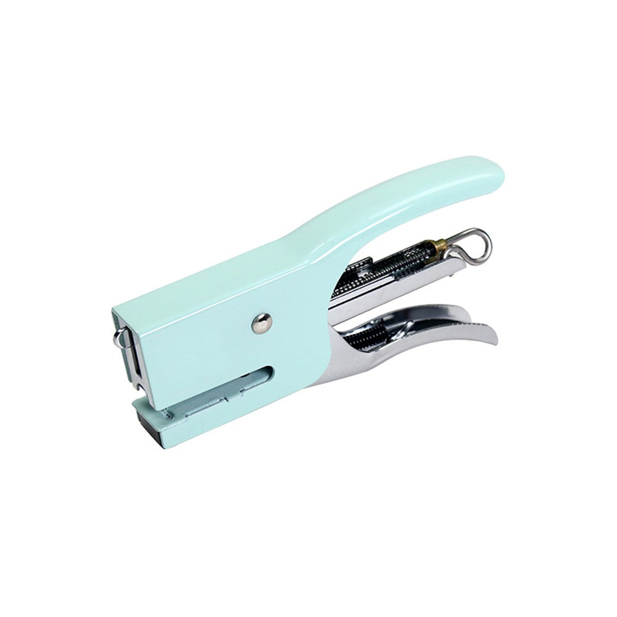 Macaron Color No-Clamp Metal Handheld Stapler